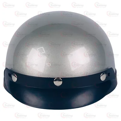 Мото Шолом Каска Сірий з утіплювачем 2