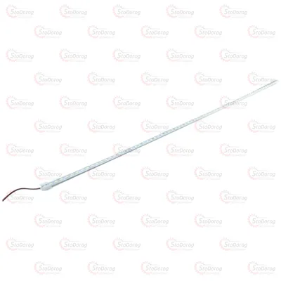 Стрічка діодна 12v 1м 5730 білий в корпусі (без скотча і термоусадки)