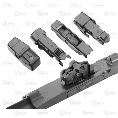 Двірник Безкаркасний BOSCH AeroEco 15  380mm 2