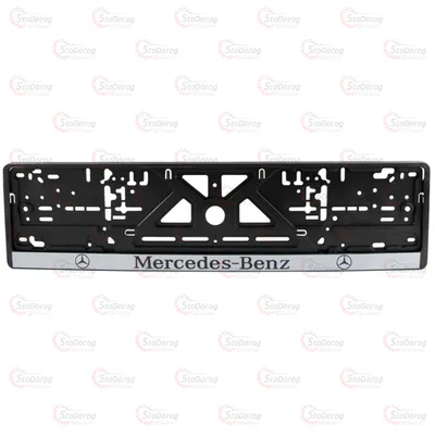Рамка Номера Сіра Книжка MERCEDES-BENZ
