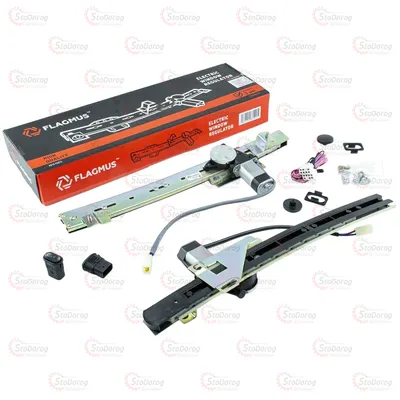 Склопідіймачі Електричні 2109-15 Передні Рейкові З Моторами (Flagmus)