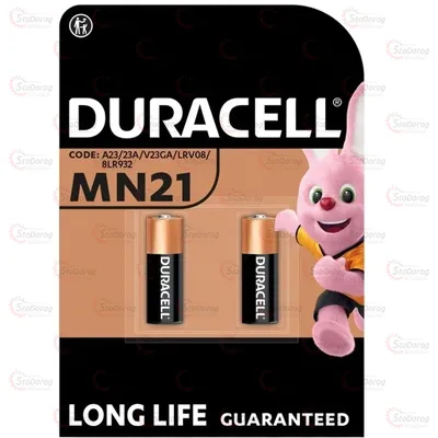 Батарейка A23 12V мікропальчик Duracell 1шт MN21 блістер (у брелок сигналки)