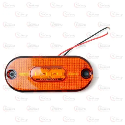Габарит - Жовтий 110х40мм 12/24V Led 3 Діода FR-181 К-470 2