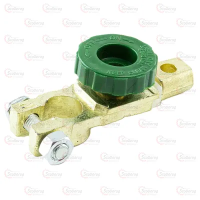 Клема акумуляторна <-> з вимикачем маси