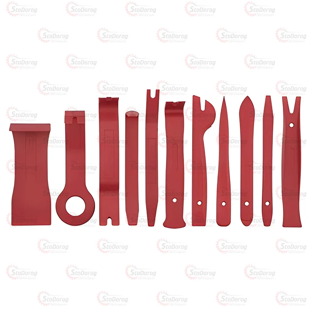 Набір знімачів кліпс та обшивки салону, 11 шт INTERTOOL AT-0152  - фото 1