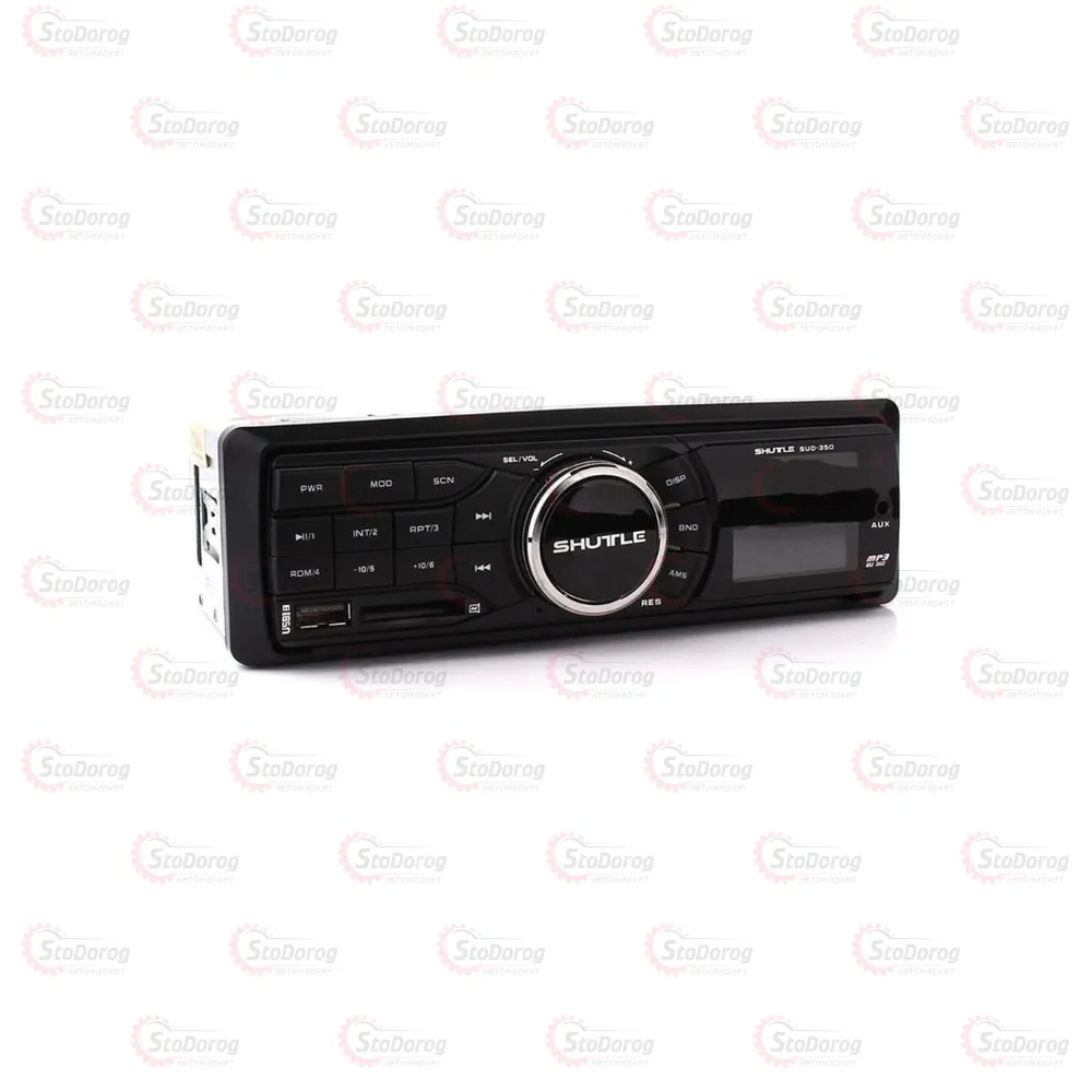 Автомагнітола Shuttle SUD350 (Black/Red) BT/USB/SD/Пульт/Посилена Якість Звука 4х50W  - фото 3