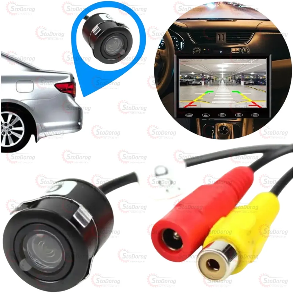 Камера Заднього Виду DC 185L Врізна ART1987  - фото 2