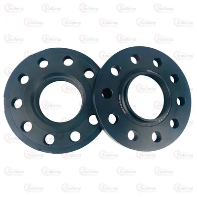 Проставка колісна 15мм 5/120-74.1 кована чорна 2