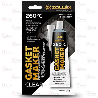 Герметик прозорий 85g ZOLLEX