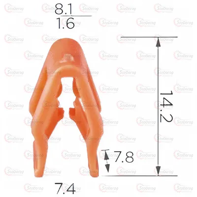 Кліпса Toyota Ford Opel 2