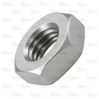 Гайка DIN 439B .     M14 Низька 04 цб 6622