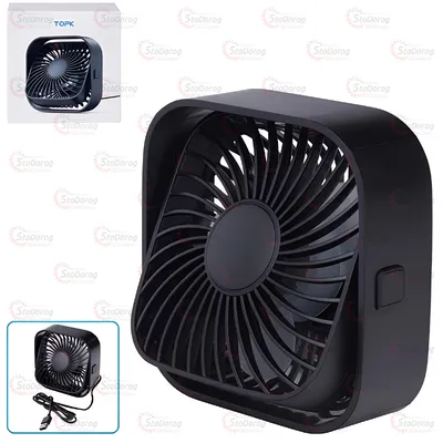 Вентилятор 5V TOPK K51 USB 3 швидкості 2