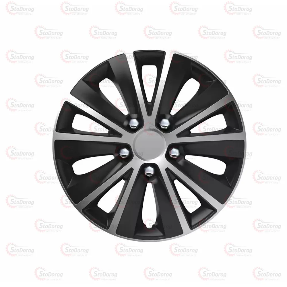 Ковпаки 14 Elegant RAPID SILVER & BLACK 40050 
