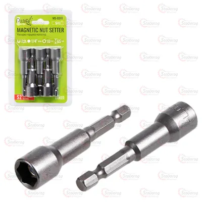 Насадка торцева магнітна 10x65мм Alloid MS-6510