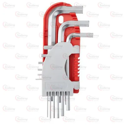 Набір шестигранн 1,5-10mm Storm Intertool HT-1801