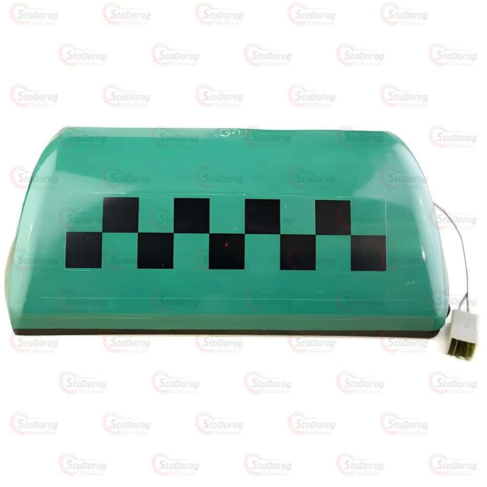 Фішка шашки таксі Зелений 