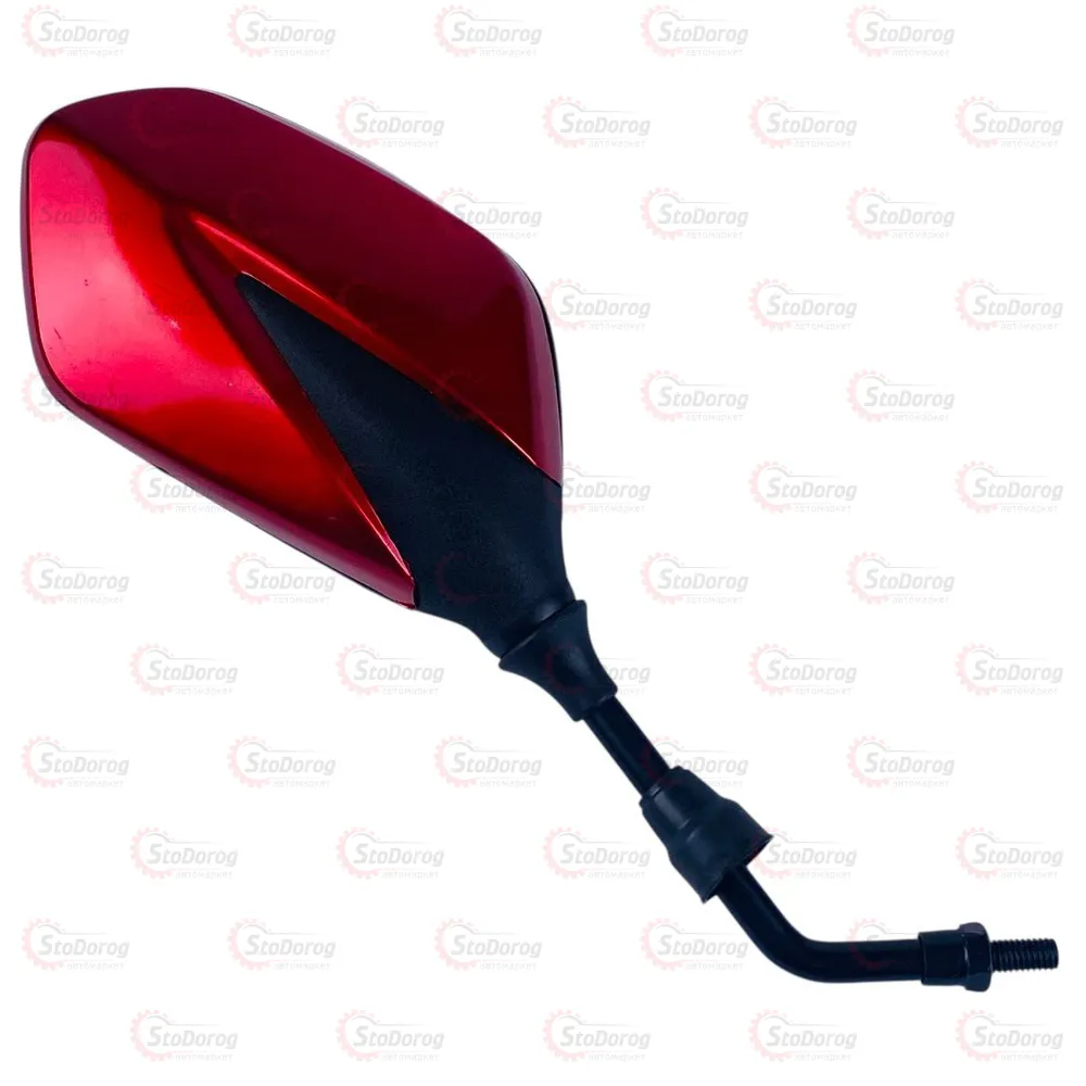 Дзеркала Мото 2444 (Червоні) 10мм  - фото 3