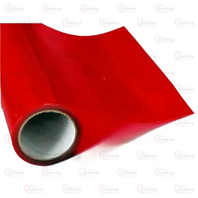 Плівка антигравійна червона 1м х 30см