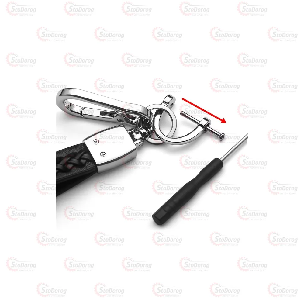Брелок на ключі з карабіном KIA  - фото 1