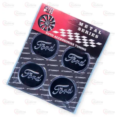Наклейка d60 4шт на ковпаки FORD