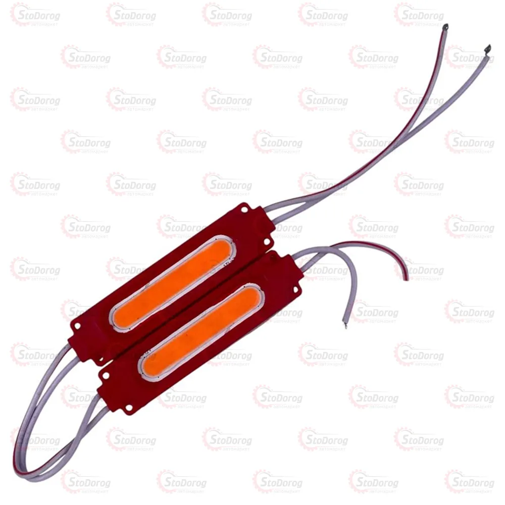 Модуль LED 12V червоний COB1 3W 6500K 