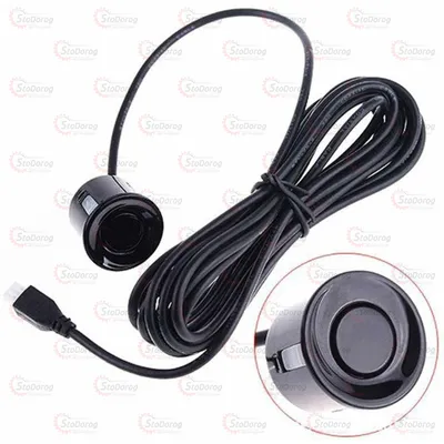 Парктронік Датчик Чорний D=22мм (1шт)