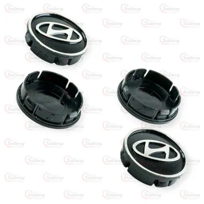 Ковпачки дисків 4шт об'ємні 55/60 HYUNDAI