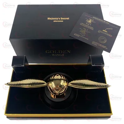 Ароматизатор Снітч На сонячній Панелі Золотий 2