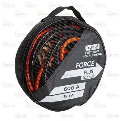 Провода-прикурювачі Elegant Plus 600A 5м 103 650 (-40 +80*C) 59173 2