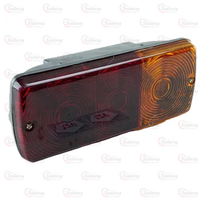 Ліхтар задній LED УАЗ 1шт  причеп, трактор, комбайн довгий