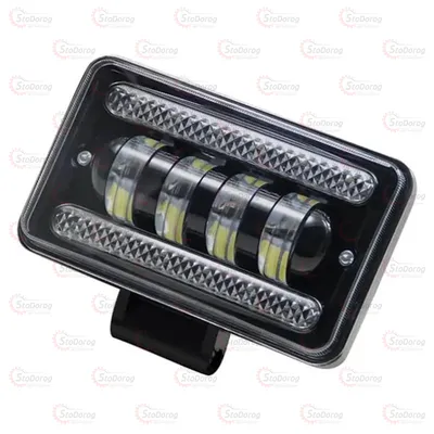 Фара-LED Прямокутна (15W*4) 0496-60W 2