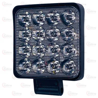 Фара-LED 1748 1шт Mini Квадрат 48W