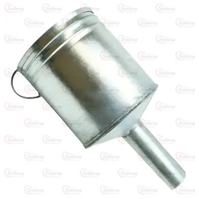 Лійка Металева Для Дизельного Палива Метал Прямий Носик 3 літри Відро