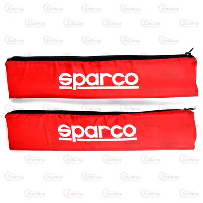Подушка На Ремінь Безпеки Червона Sparco довжина 33см