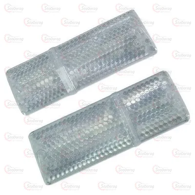 Скло підфарника 2106 комплект білий