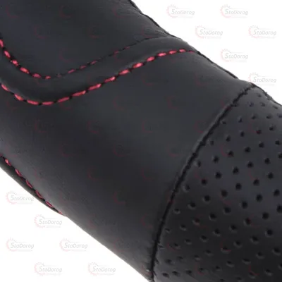 Чохол керма шкіра M VLOD-L283 BK/RD M 2