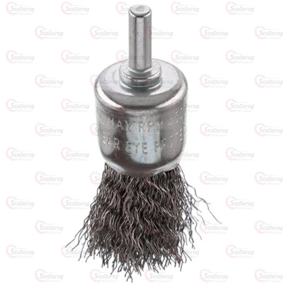 Набір щіток із рифленого дроту 3шт (1/4 ,50, 50, 30 мм)  Intertool BT-0300  - фото 4