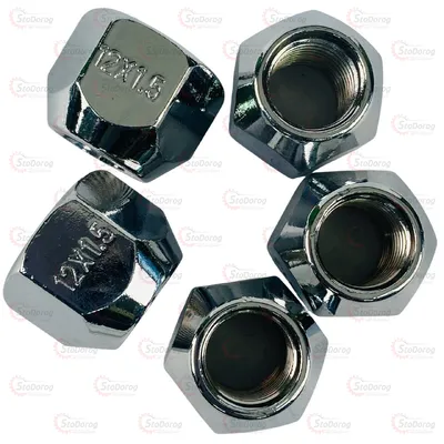 Гайка Колісна M12x1,5x16мм Конус Ключ 19 2