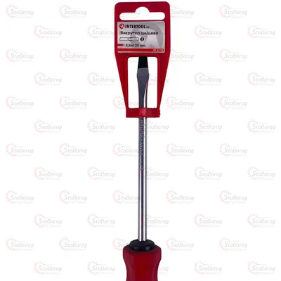 Викрутка шліцьова SL6x125 Intertool VT-3114 2