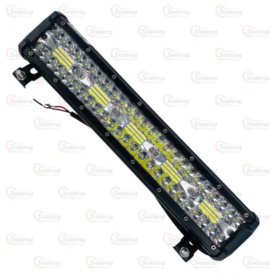 Фара LED балка Додаткова прямокутна 380х70х70 300W