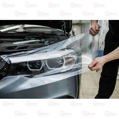 Плівка антигравійна прозорий 1м х 30см 2