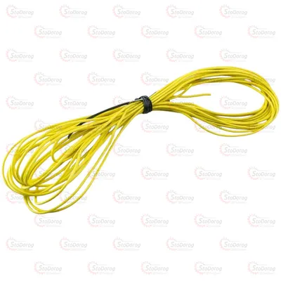 Провід багатожильний 1кв жовтий