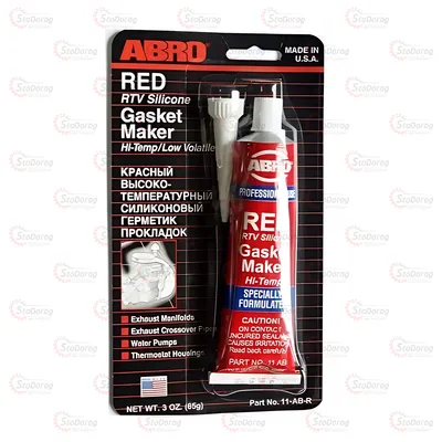 Герметик червоний 85g ABRO AB-11