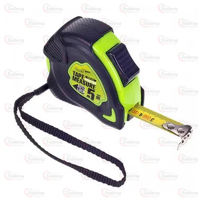 Рулетка 5М*25мм з автостопом Alloid