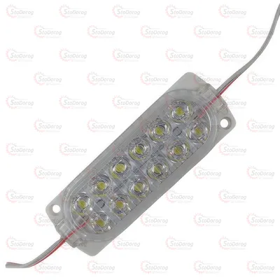 Модуль LED 12V білий 12 SMD LONG