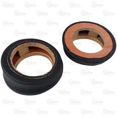 Подіум  d-16см двошаровий чорний косий низький 2