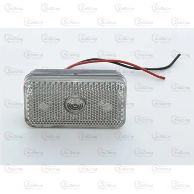 Ліхтар Маркерний 75х45х20мм Білий Без Лампи G17 (GB029) 55644 2