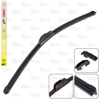 Двірник Безкаркасний VOIN LIMITED 24  600mm VL-N24-600