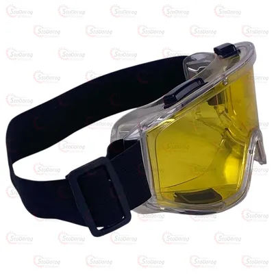Окуляри Захисні Жовті Закриті Jet Anti-Scratch Sigma 2