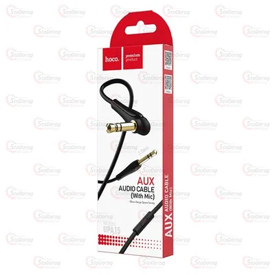 Аудіо Кабель 3,5мм AUX Hoco UPA15 1м Noble 2